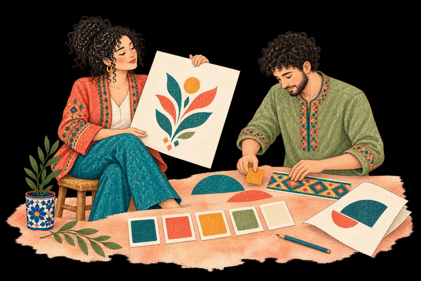 الإبداع والهوية البصرية للعلامة
