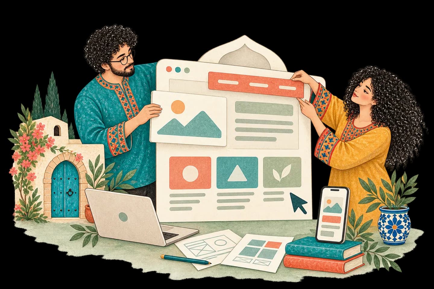 تصميم المواقع والحلول الرقمية